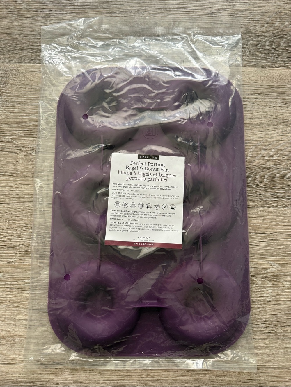 Epicure Perfect Portion Bagel & Donut Pan